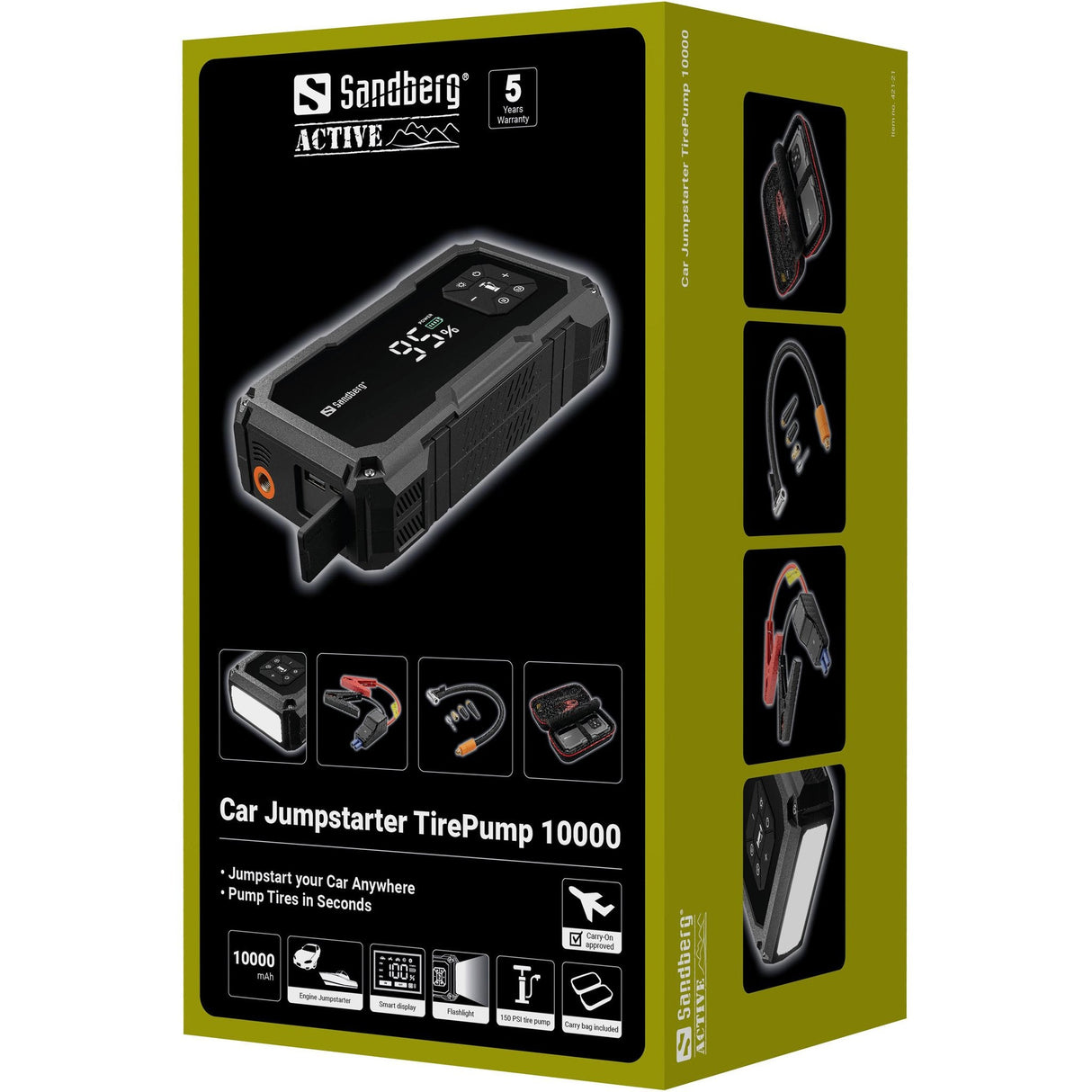 Sandberg 421-21 Batería De Arranque Para Coches 2 A