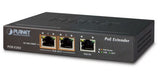 Extensor Planet Poe-E202 Poe, 1 Entrada Poe, 2 Salidas Poe De 25 W, 802.3at / Af, Gigabit