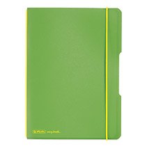 Herlitz 11361540 Cuaderno Y Block A6 40 Hojas Verde, Amarillo