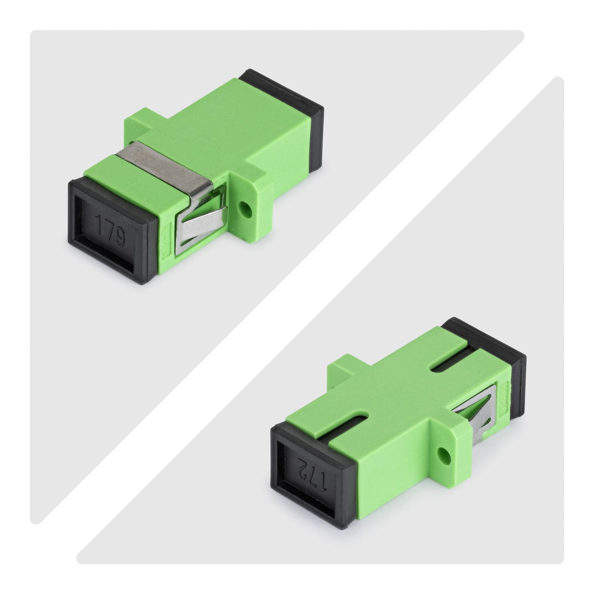 Sc To Sc Coupler 10 Pack, Os2  Single Mode Sc Fiber Optic