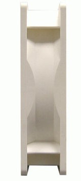 Ventilador Pc Silverstone Fm122 Blanco 120x120x32 Con Regulador Plata