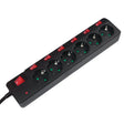 EAN 4052792049572 - LogiLink LPS233 base múltiple 1,5 m 6 salidas AC Interior Negro imagen 1
