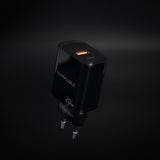 Cargador Usb-C/Pd + Usb-A/Qc 20w Negro