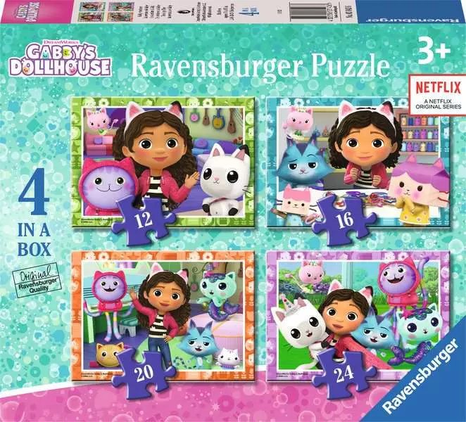 Puzzle La Casa De Muñecas De Gabby 12-16-20-24pzs