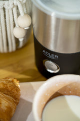 Espumador  Adler Ad 4497  O Calentador De Leche Automático Negro