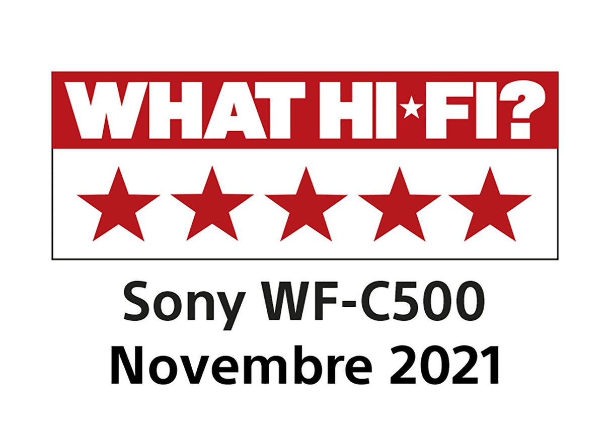Auriculares Bluetooth Sony Wf-C500 Con Estuche De Carga Autonomía 5h Negros