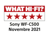 Auriculares Bluetooth Sony Wf-C500 Con Estuche De Carga Autonomía 5h Negros