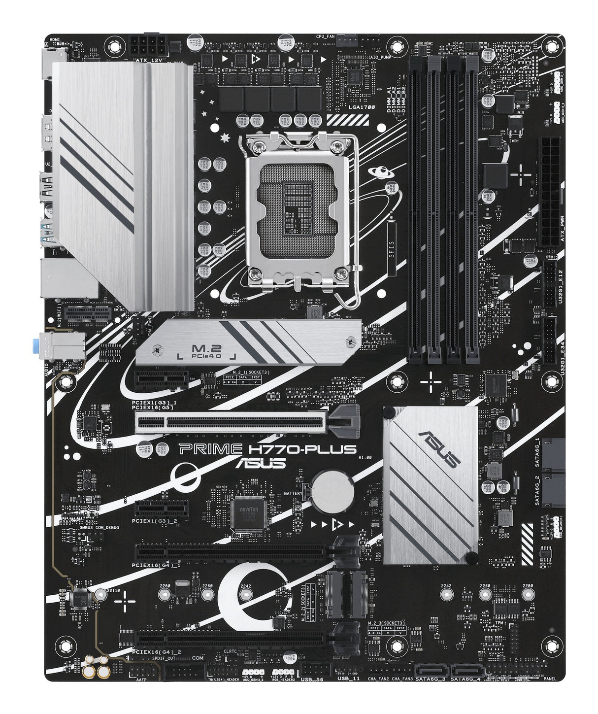 Placa Base Asus Prime H770-Plus Intel,1700,Ddr5,Atx