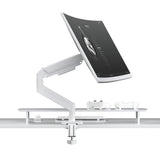 EAN 8716309135436 - Gembird MA-DA1-04-W soporte para monitor 81,3 cm (32") Escritorio Blanco imagen 9