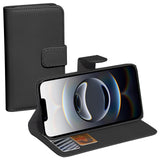 Pedea Book Cover Classic Fr Apple Iphone 16e, Schwarz