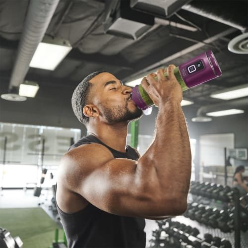 Ninja Bc151eupr Blast Kabelloser Standmixer Lila