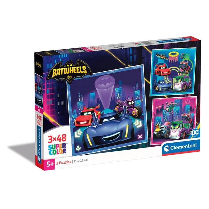 EAN 8005125253074 - Clementoni Supercolor Batwheels Puzzle rompecabezas 48 pieza(s) Cómics imagen 1