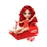 Muñeca  Mga Entertainment Rainbow High Swim & Style - Ruby Rojo, 507277-Euc