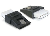 Delock Adaptador Power 4pin Molex Hembra > Sata Power 15pin Hembra Con Clip