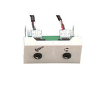 F22 2x Mini Jack Module. F/F.  20 Cm. White
