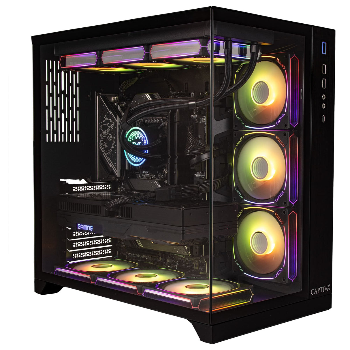 EAN 4046373892770 - CAPTIVA PC Ultimate Gaming I89-277 (Ultra 9 285KF/RTX5090 32GB GDDR7/SSD 2TB+2TB/128GB/WLAN/Windows 11 Ho imagen 17