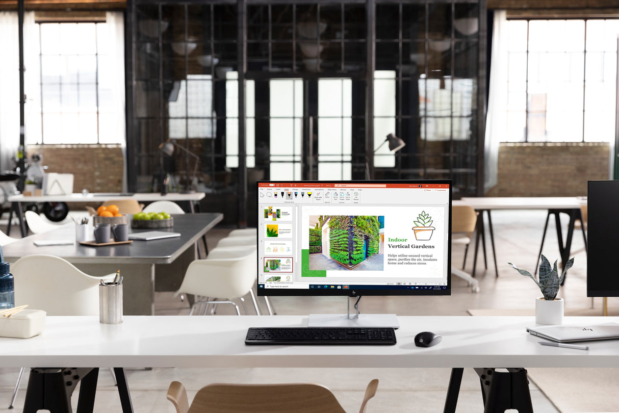 Monitor Hp 27" E27 G4 Fhd 1920x1080 Vga/Hdmi/Disp Port     In