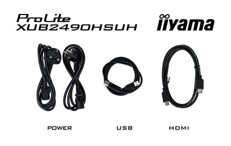 EAN 4948570123186 - iiyama ProLite XUB2490HSUH-B1 pantalla para PC 60,5 cm (23.8") 1920 x 1080 Pixeles Full HD LED Negro imagen 21