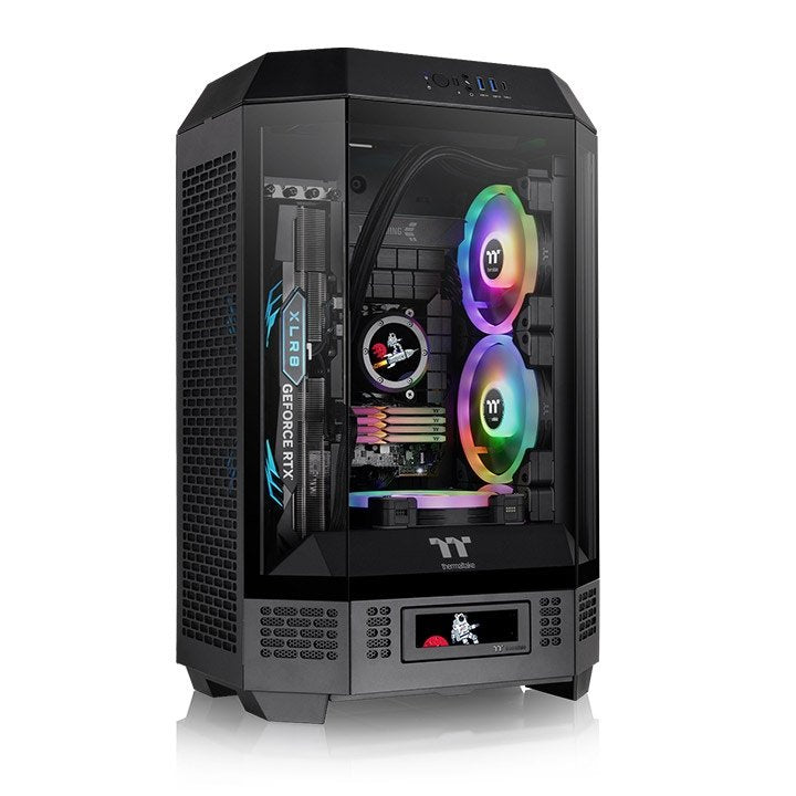 Caja Pc Thermaltake The Tower 300   Vidrio Templado Ca-1y4-00s1wn-00 Negra