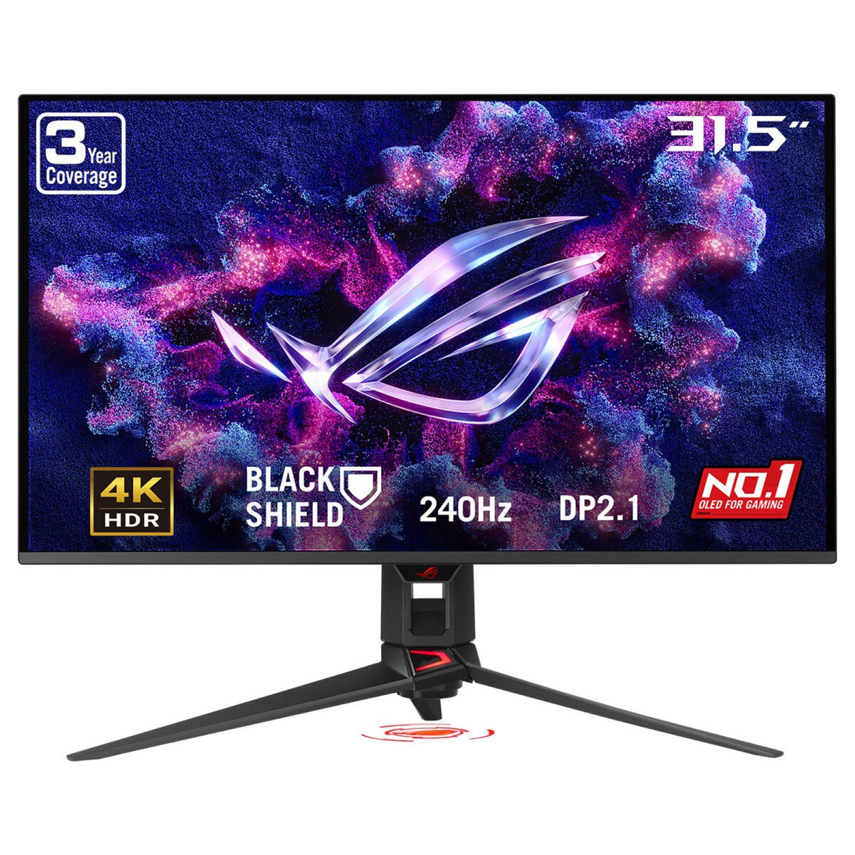 EAN 4711636274623 - ASUS ROG Swift OLED PG32UCDM3 pantalla para PC 80 cm (31.5") 3840 x 2160 Pixeles 4K Ultra HD QD-OLED Negr imagen 1