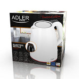 Hervidor De Agua Adler Ad 1277 W 1,7 L Blanco 2200 W