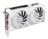 Graphics Card Asus Nvidia Geforce Rtx 5060 8 Gb Gddr7 128 Bit Pcie 5.0 16x Dual Slot Fansink Dual-Rtx5060-O8g-White