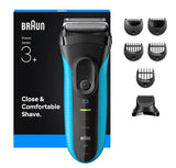 EAN 8700216735483 - Braun 735483 Máquina de afeitar de láminas Recortadora Negro, Azul imagen 1