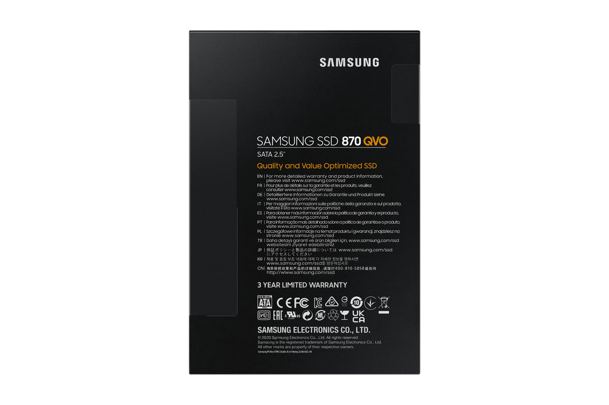 EAN 8806090396038 - Samsung MZ-77Q1T0 1 TB 2.5" Serial ATA III QLC imagen 7