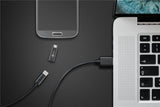 Goobay 55553 Cambiador De Género Para Cable Usb Micro B Usb C Gris