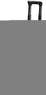 Maleta De Mano Thule Chasm De 55 Cm Y 22 Pulgadas, Color Negro