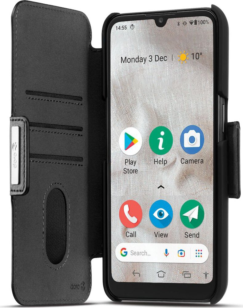 Bigben Connected Dorofolio8100n Funda Para Teléfono Móvil Negro