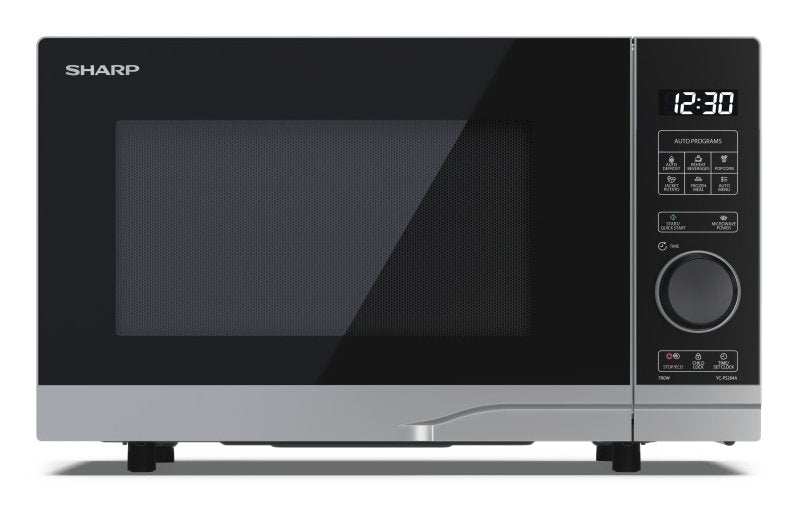 EAN 4974019207209 - Sharp YCPS204AES microondas Negro, Plata Solo microondas Encimera 20 L 700 W imagen 1