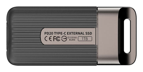 EAN 4711430804019 - Team Group PD20 Mini 1 TB USB Tipo C USB 3.2 Gen 2x2 Antracita, Gris imagen 2
