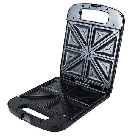 EAN 5903887802031 - Adler AD 3055 sandwichera 2000 W Negro, Plata imagen 2