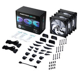Phanteks D30 Reverse Airflow 140mm Drgb Pwm Triple Fan Pack - Black