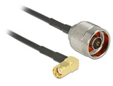 Delock Antennencable N Stecker > Rp-Sma Stecker 90degree Rg-174 0.3m
