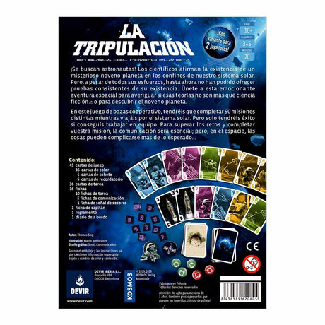 EAN 8436589620605 - Devir La Tripulación 15 min Juego De Cartas Juego de bazas imagen 5