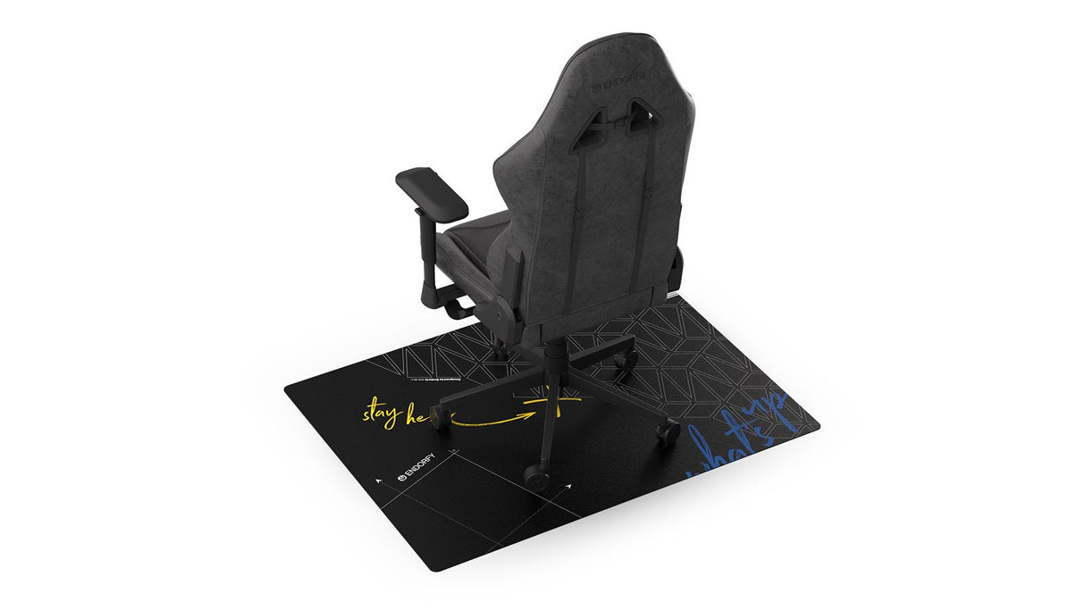 Endorfy Fp120r Alfombra Silla  90 X 120 Cm - Negro  Rectangular