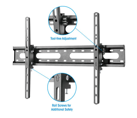 EAN 0766623462280 - Manhattan 462280 soporte para TV 177,8 cm (70") Negro imagen 7