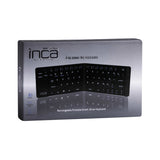 Teclado Aleman Inca Ibk-579bt Bluetooth Metálico, Plata