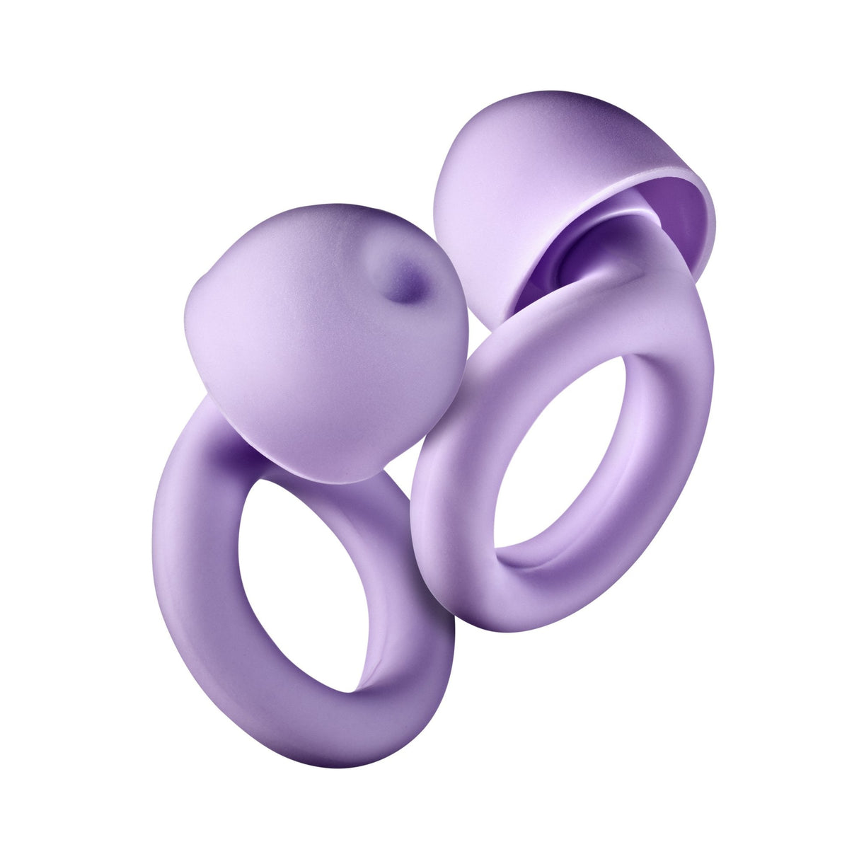 Tapones De Silicona Ngs Para Los Oidos Incluye Funda Y 4 Almohadillas Purple