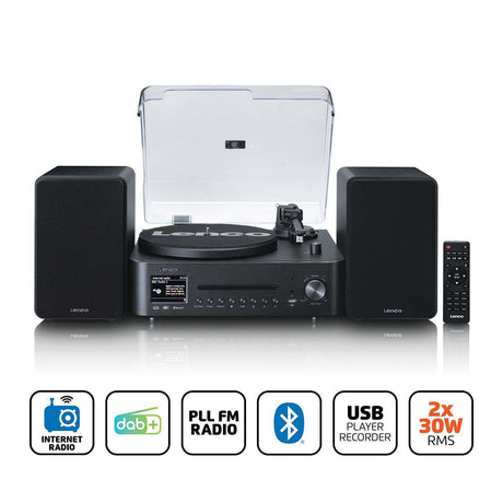 EAN 8711902093701 - Lenco MC-760BK sistema de audio para el hogar 60 W Negro imagen 10