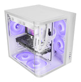 Caja Semitorre Atx Mc-Curv Blanco Mars Gaming Atx/ 1xusb 3.0, 1xusb2.0, 1xusb-C/ 2x 3.5'' Hdd + 1x 2.5'' Ssd/