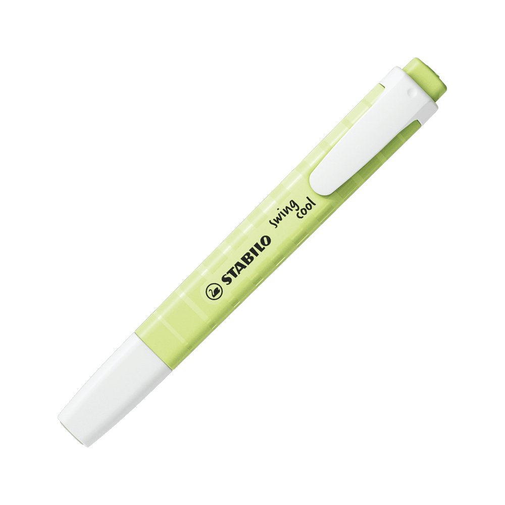 Stabilo Swing Cool Pastel Marcador Fluorescente Chispa De Lima -10u-