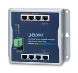 Planet Wgs-804hpt Switch Gestionado Gigabit Ethernet (10/100/1000) Negro Energía Sobre Ethernet (Poe)