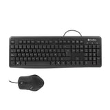 Teclado Español + Ratón Coolbox Usb Negro Coo Ktr 01u
