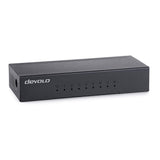 EAN 4250059672345 - Devolo 7234 switch No administrado Gigabit Ethernet (10/100/1000) Escritorio Negro imagen 1