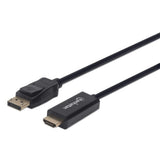 EAN 0766623153195 - Manhattan 153195 adaptador de cable de vídeo 1 m Negro imagen 1