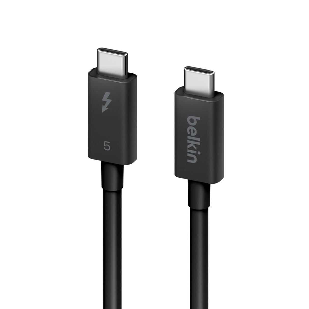 Cable Usb-C A Usb-C Belkin Inz005hq1mbk Thunderbolt 5 240w 8k 1m Color Negro