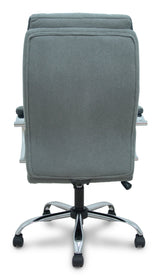 Piqueras Y Crespo Forol Sillon Opti533 Basculante Tapizado Tela Color Gris Base Cromo Ruedas Nailon
